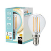LED-Lampe E14 Ball 4W 470lm 3000K Warm 360° Filament Line Kobi