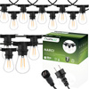 Garten Girlande Outdoor-Lichterkette 20m 20x E27 Glühbirnen 2W 3000K NARCI Lumiled