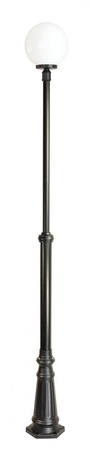 Outdoor-Gartenlampenmast LATERNE E27 CLASSIC BALLS OGMWN 1.300 175-275 cm schwarz Su-Ma