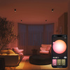 3x LED GU10 Reflektor PAR16 4.7W = 50W 345lm 2200-6500K CCT + RGB SMART Smart Bluetooth ZigBee Weiß und Farbe Ambiance + Brücke Brücke Philips HUE Starter Kit