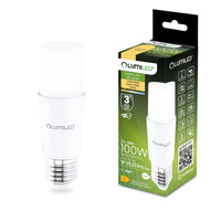 LED-Glühbirne E27 Tubular T45 13W = 100W 1521lm 3000K Warm 200° LUMILED