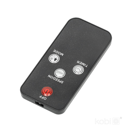 Standventilator Windmühle 45W 43cm Schwarz + Fernbedienung