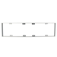 LED-Einbaurahmen 120x30 Keine sichtbaren Schrauben Weiß V-TAC