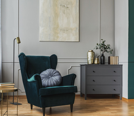 MONO FL 7711 Nowodvorski Schwarz-Gold GU10 Stehleuchte Modern