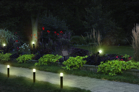 Intelligente Solar-Gartenlampe Reflektor RGB+W IP44 SMART+ BLUETOOTH LEDVANCE