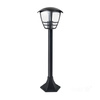 Gartenlampe Outdoor Post Standing LED E27 IP54 Schwarz Tvio Kobi