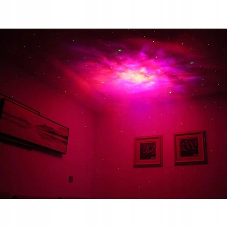 Kinder Astronaut dekorative Nacht Stern Projektor Lampe LED 5W RGB 170° Ein/Aus Schalter Weiß Masterled