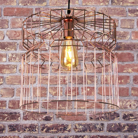 Lagos Sanico Goldlux E27 Gold Dekorative Hängende Deckenleuchte