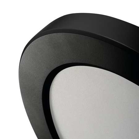 LED-Downlight-Anbauleuchte 17W 1600lm CCT 120° Rundstrahlend Schwarz ERGA Kanlux