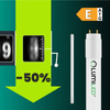 LED Leuchtstofflampe G13, Leuchtstoffröhre T8 9W 990lm 4000K 160° 60cm neutral LUMILED