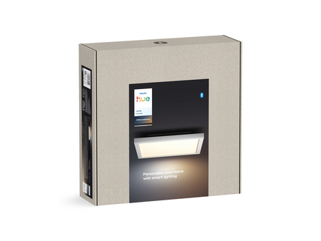 Panel LED Deckenanbauleuchte 30x30 cm 19W 1940lm IP20 Weiß Ambiente TW Weiß Smart SMART Zigbee Bluetooth Aurelle Philips HUE