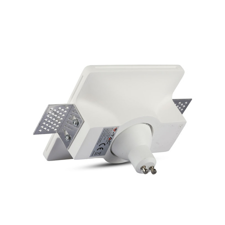 Deckenleuchte Unterputz GU10 quadratisch weiß VT-714 V-TAC