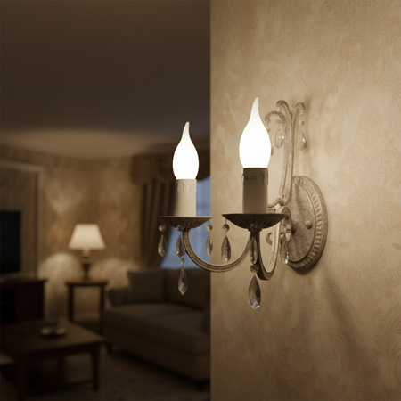 Lampen E14, Glühbirne BA35 8W = 60W 806lm 4000K 180° neutral LUMILED