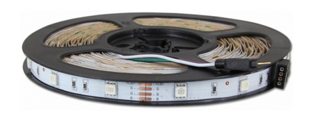 RGB LED Streifen 12V 150LED 10mm IP20 5m