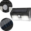 Solar LED-Flutlicht 5W 5500-6000K Kalt IP65 Schwarz Masterled Bewegungsmelder