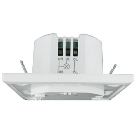 Mikrowellen-Bewegungsmelder 180° 15m Innenbereich für weiße Dose