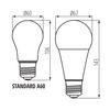LED Lampen IQ-LED E27 A67 19W 2452lm 4000K Neutral KANLUX