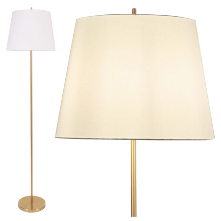 Stehleuchte Stehleuchte E27 Weiß Gold ELENA Sanico Goldlux