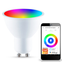 LED GU10 6W RGB+W 520LM SMART WIFI TUYA Intelligent Dimmbare Glühbirne