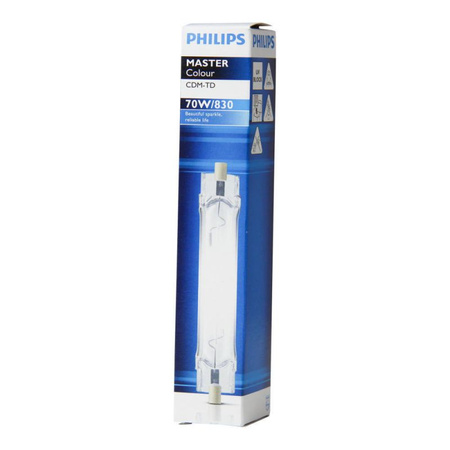 Metallhalogenidlampe RX7S T22 71W 3000K MASTERColor CDM-TD PHILIPS