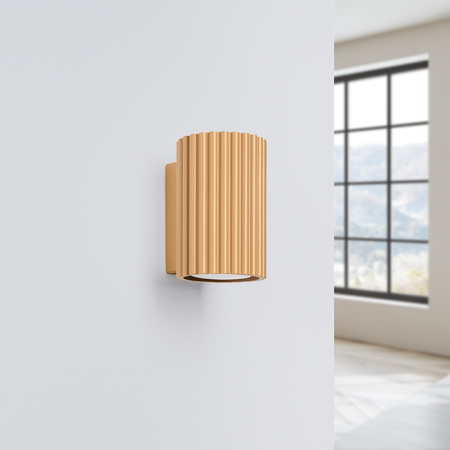 Wandleuchte Wandleuchte Reflektor Tuba Spot GU10 Gold Carbon Deep Space SL.1650 Sollux