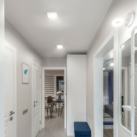 LED-Panel-Leuchte Aufbauleuchte Plafon 18W 1850lm 4000K Neutralweiß Videx