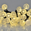 Garten SOLAR GIRLANDE DEKORATIVE Lichterkette 30 Kugeln 2700K Hitze GOLDLUX (Polux)