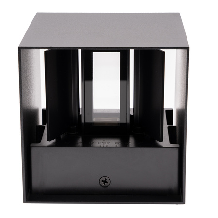 Wandleuchte Außen G9, Garten-Wandleuchte nach oben und unten verstellbar Schwarz PYXIS LUMILED