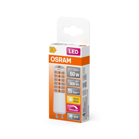 LED GU10 6.5W 806lm 2700K Warm Dimmbar OSRAM Glühbirne