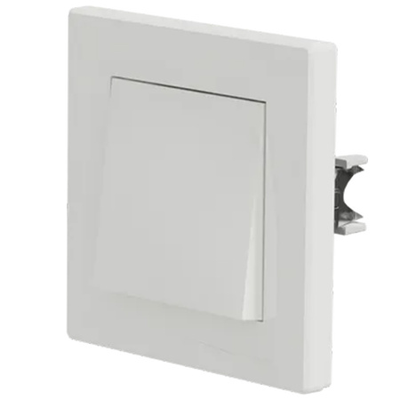 Schalter Schalter Single Single Pole Flush Mount Asfora IP20 Weiß