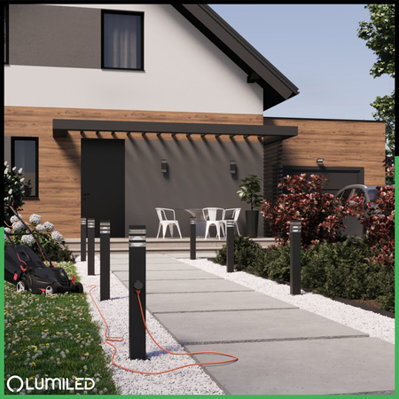 Schreibtischlampe E27, Zeichentisch-Schreibtischlampe mit Tischklemme Rosa TOBI LUMILED