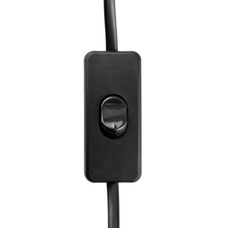 LED E27 Schwarz mit höhenverstellbarer Tischleuchte Kalso Lumiled