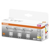 3x GU10 LED Leuchtmittel 4,3W = 50W 350lm 2700K Warm 36° OSRAM STAR