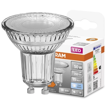 GU10 LED Leuchtmittel 4,3W = 50W 350lm 4000K Neutral 36° OSRAM STAR