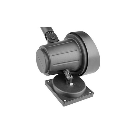 LED Solarbetriebene Gartenleuchte Reflektor 0.4W IP44 Dämmerungssensor Kalte Farbe