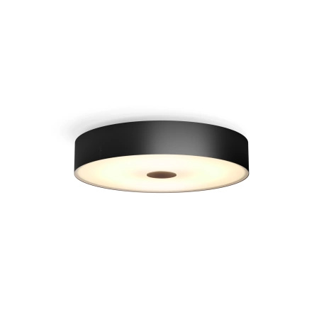 LED Plafond Deckenleuchte FAIR Schwarz 25W CCT PHILIPS HUE Bluetooth Zigbee + Dimmschalter