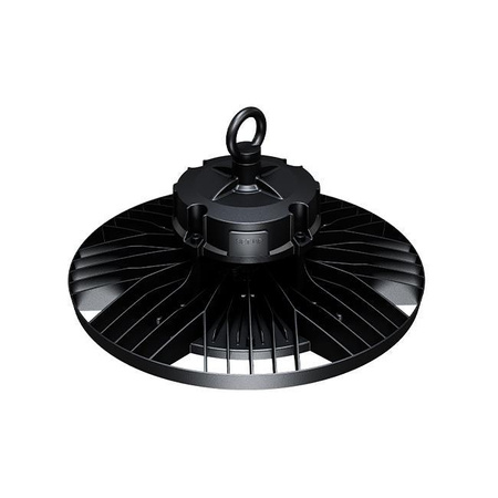 Hohe Bucht 200W 30000lm 4000K Neutral 90° Dimmbar Industrielle LED Lampe Schwarz IP65 Masterled