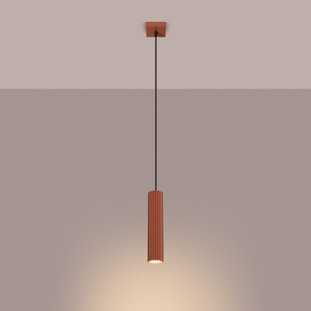 Decke Hängelampe Tuba Spot GU10 Ocker Rot Carbon Deep Space SL.1630 Sollux