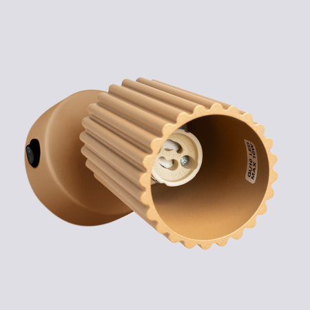 Wandleuchte Wandleuchte Reflektor Tuba Spot GU10 Gold Carbon Deep Space SL.1560 Sollux