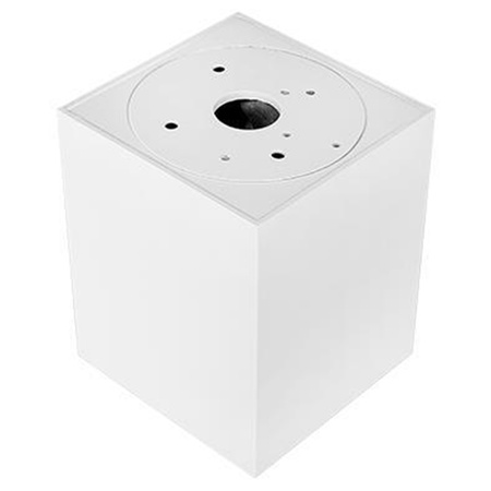 Aufputz Halogen Tuba Reflektor Spot GU10 Quadratisch Weiß Masterled