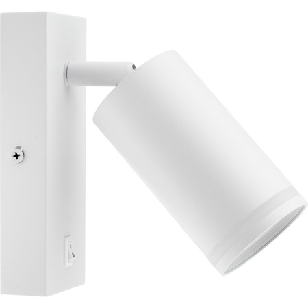 GU10 RING Wandleuchte mit weißem Schalter