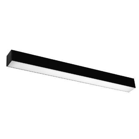 LED PINNE 17W 3000K Lineare Wandleuchte 67cm Schwarz SOLLUX