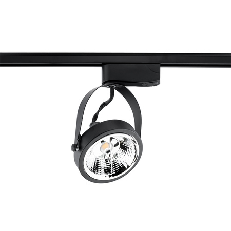 1-Phasen Strahler GU10, AR111 Schieneinstrahler Schwarz VICTUS LUMILED