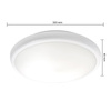 Plafond LED-Badezimmer-Deckenleuchte Anbau 22W 2200lm 4000K neutralweiß 120° Rund Weiß IP65 Midas Masterled