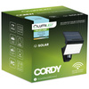 LED-Strahler, Solar-LED-Flutlicht IP44 6500K mit Bewegungs- und Dämmerungssensor CORDY LUMILED