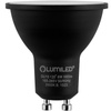 LED Lampen GU10, Glühbirne 6W = 50W 580lm 120° 3000K warm Schwarz LUMILED