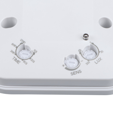 Mikrowellen-Bewegungssensor 800VA 8m 360° Aufputz Weiß SQMOTION KANLUX