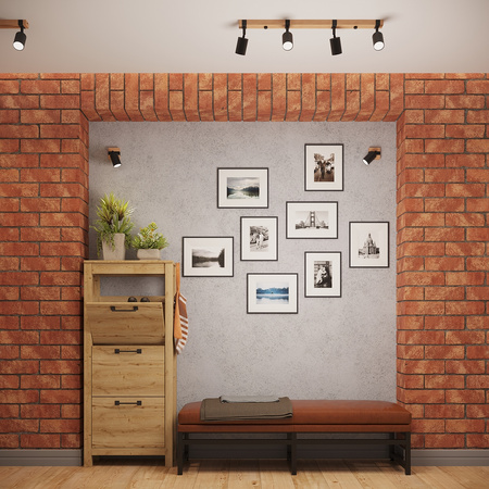 FAGER Deckenleuchte 3xGU10 Reflektor Moving Black Skandinavisch SOLLUX