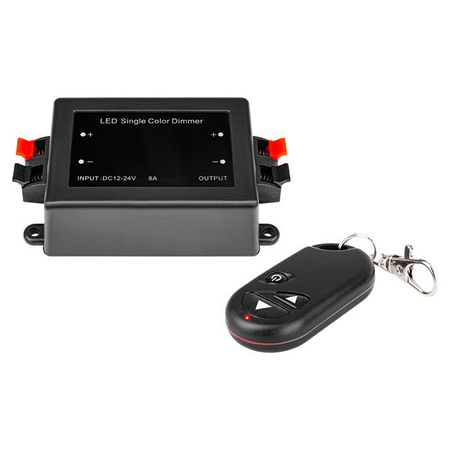 Dimmer für LED-Streifen Funkcontroller mit RF-Fernbedienung 8A 12V