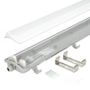 G13 IP65 Grau Hermetische LED-Leuchtstofflampe Kobi